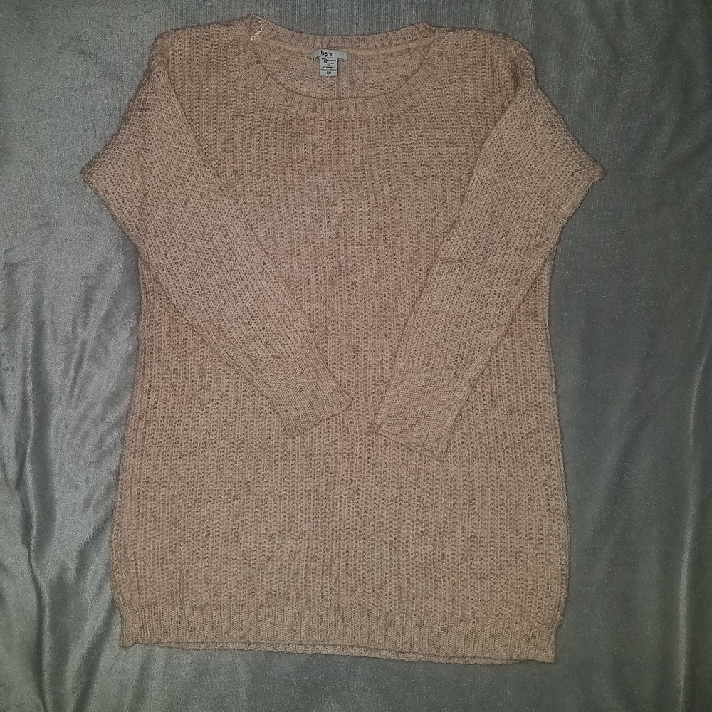 2/$10 Bar III Dusty Pink Oversized Sweater XSmall